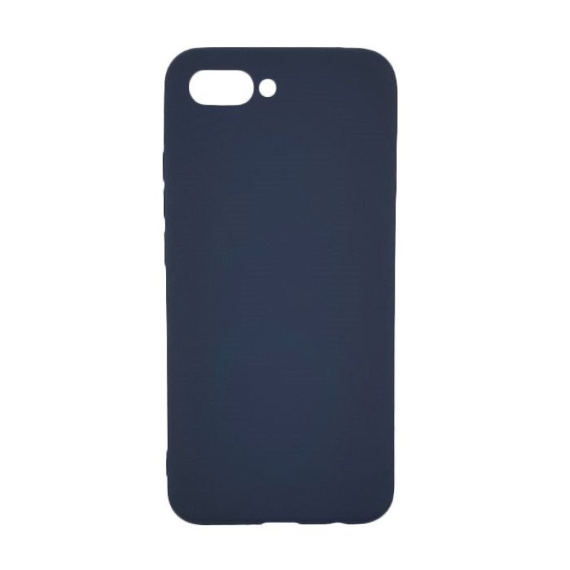 Θήκη Πλάτης Σιλικόνης για Huawei P Smart 2019/Honor 10 Lite - Χρώμα: Σκούρο Μπλε