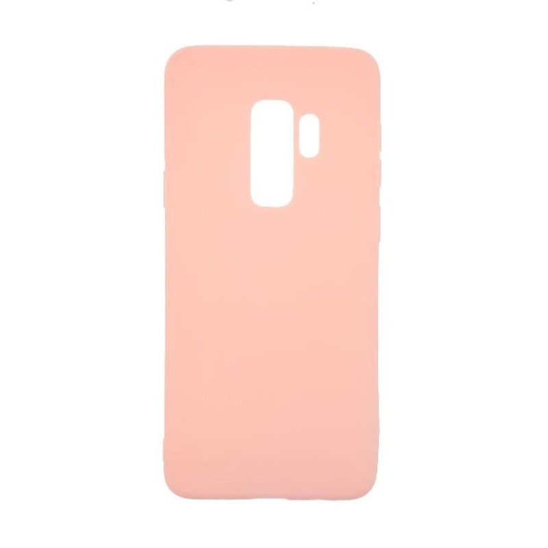 Θήκη Πλάτης Σιλικόνης για Samsung G965F Galaxy S9 Plus - Χρώμα: Χρυσό Ροζ