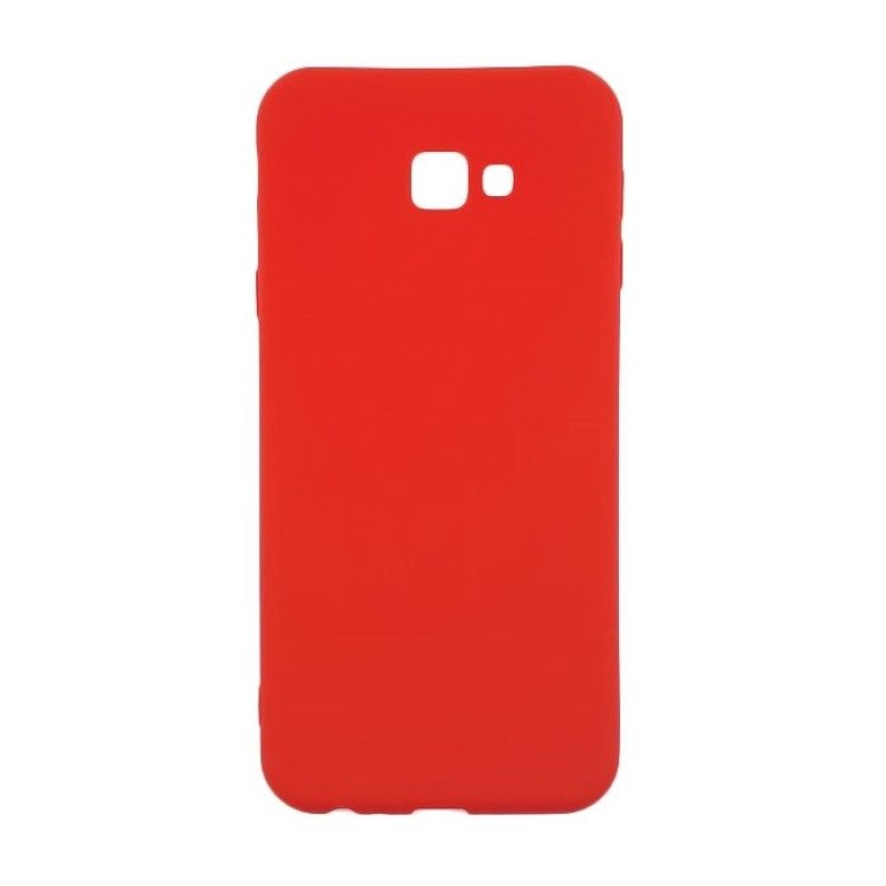 Θήκη Πλάτης Σιλικόνης για Samsung J415F Galaxy J4 Plus - Χρώμα: Κόκκινο