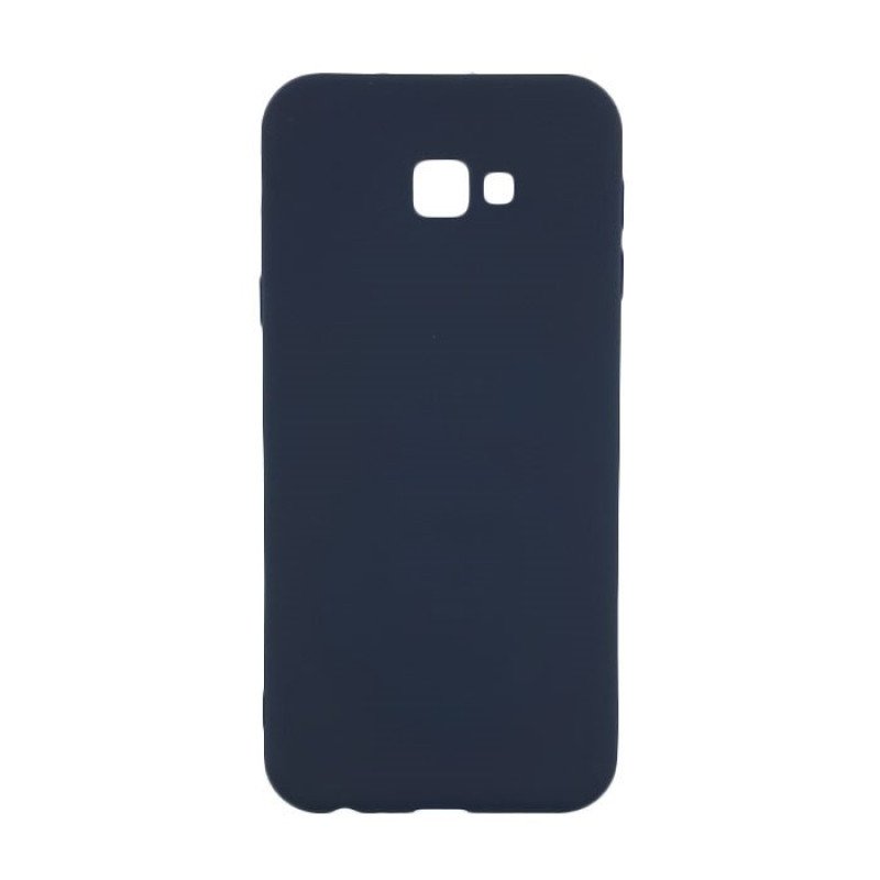 Θήκη Πλάτης Σιλικόνης για Samsung J415F Galaxy J4 Plus - Χρώμα: Σκούρο Μπλε