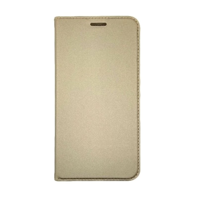 Θήκη Βιβλίο Stand Smart Book Magnet για Samsung A720F Galaxy A7 2017 - Χρώμα: Χρυσό