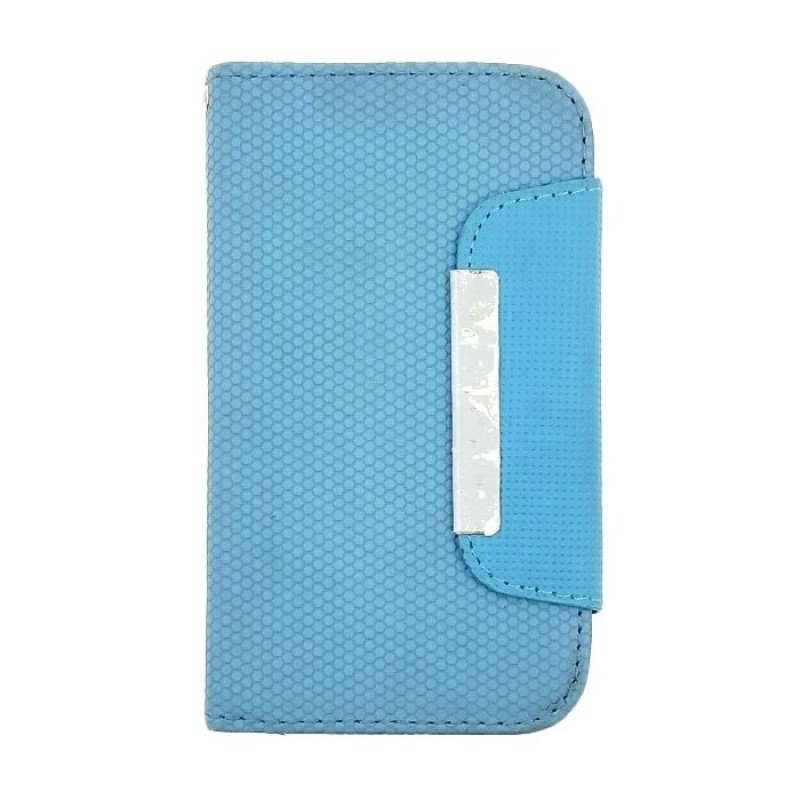 Θήκη Βιβλίο Wide Flip Cover για Samsung i9000 Galaxy S - Χρώμα: Γαλάζιο