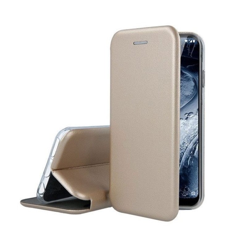 Θήκη Βιβλίο Smart Magnet Elegance Book  για Apple iPhone XR - Χρώμα: Χρυσό