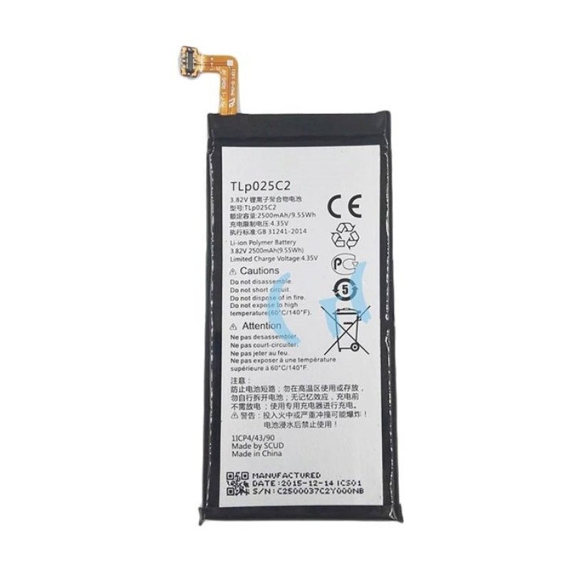 Μπαταρία Alcatel TLp025C2 για 5056D One Touch POP 4 Plus- 2500mAh