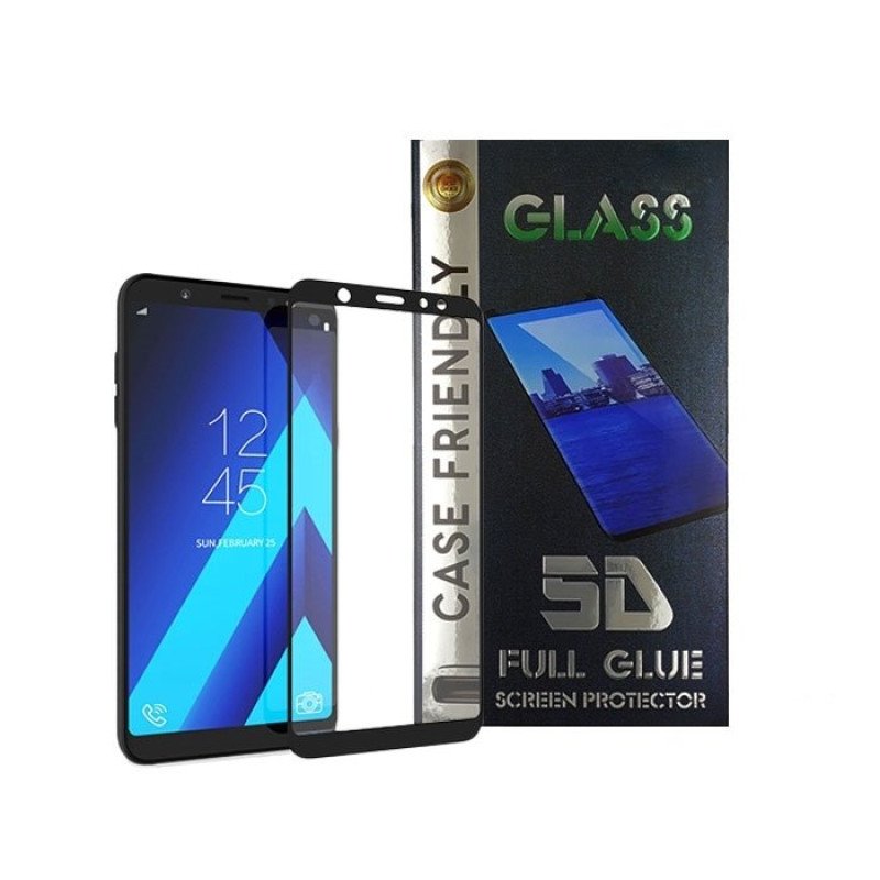 Προστασία Οθόνης Tempered Glass 5D Full Cover Full Glue 0.3mm για Samsung Galaxy A320F A3 2017 - Χρώμα: Μαύρο