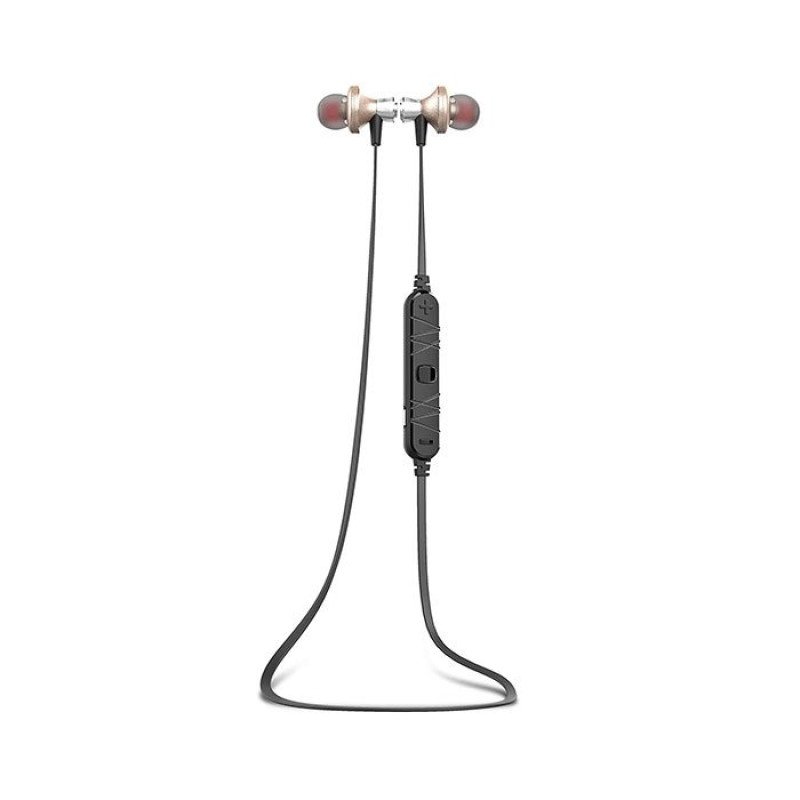 Bluetooth Awei A860BL Magnetic Sport Neckband Wireless Earphones Headset Ασύρματα Ακουστικά - Χρώμα: Χρυσό