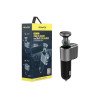 Bluetooth Awei A871BL Earbud Headset Επαναφορτιζόμενο Ασύρματο Ακουστικό με Smart Car Charger Φορτιστή Αυτοκινήτου - Χρώμα: Γκρι