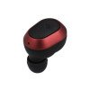 Bluetooth Fineblue FBlue XS Ασύρματα Ακουστικά με Βάση Φόρτισης Wireless Twin Earbuds Stereo Headset with Charging Dock 580mAh - Χρώμα: Μαύρο - Κόκκινο