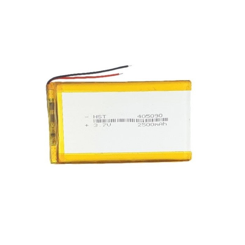 Μπαταρία Universal 8.5x4.5 cm με 2 Καλώδια - 2500mAh