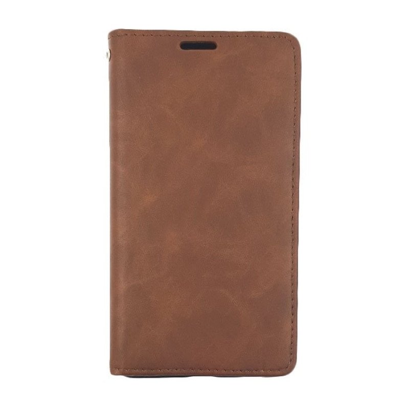 Θήκη Βιβλίο για LG (K420N) K10 - Χρώμα: Καφέ