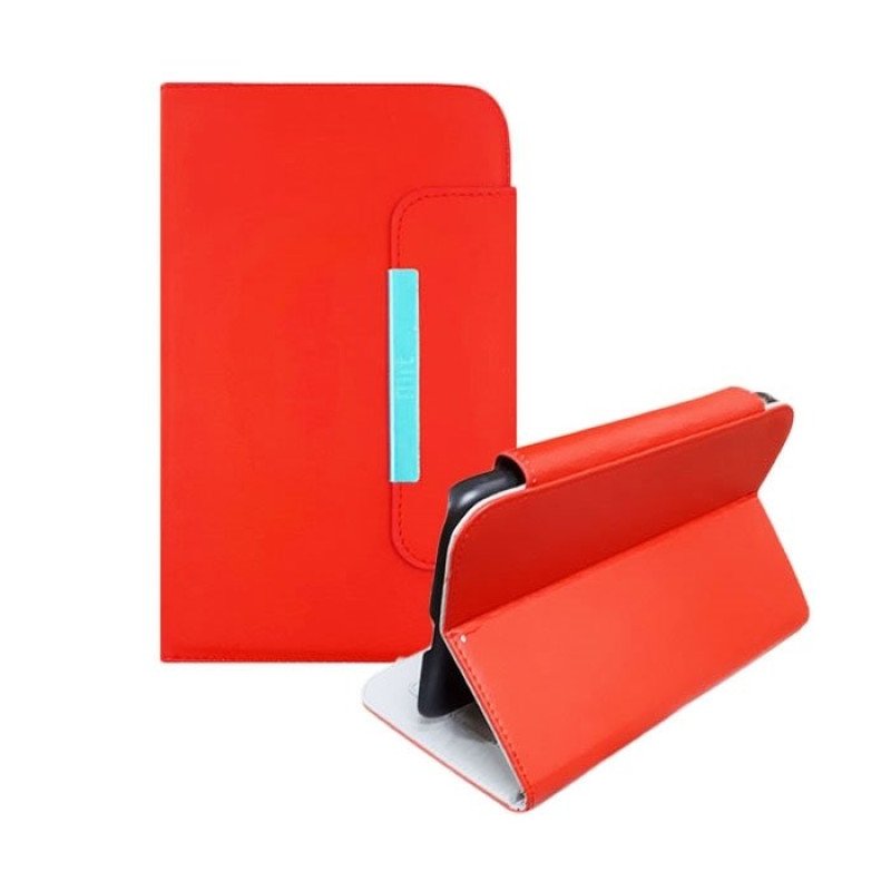 Θήκη Βιβλίο Wide Flip Cover για Samsung P3200 Galaxy Tab 3 7.0 - Χρώμα: Κόκκινο