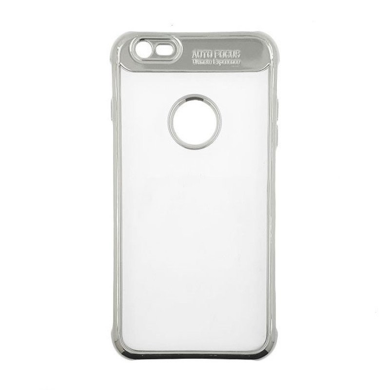 Θήκη Πλάτης Auto Focus για Apple iPhone 6 Plus/6s Plus - Χρώμα: Ασημί
