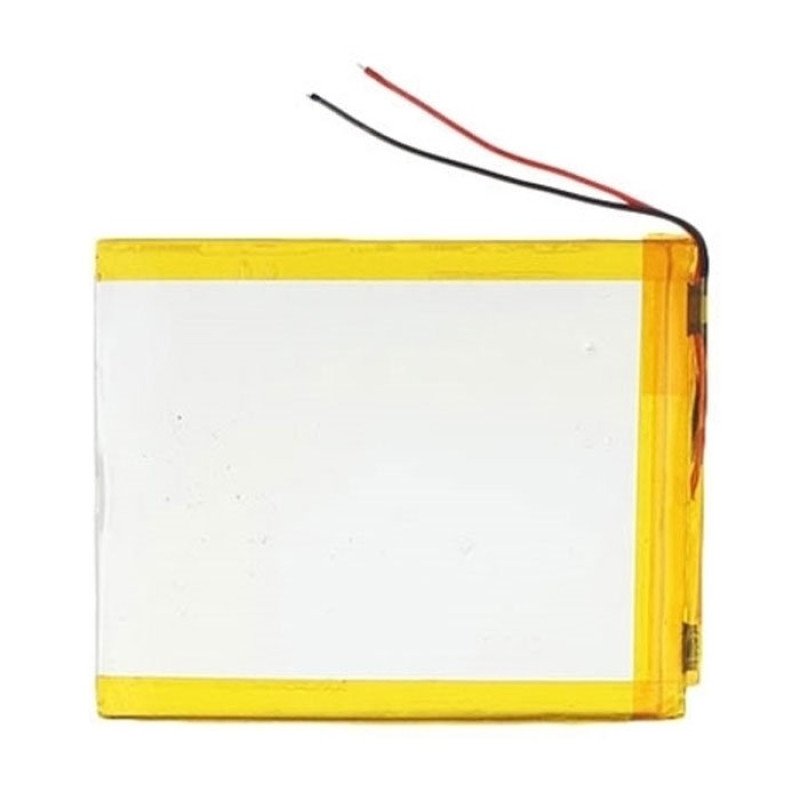 Μπαταρία Universal 9x7 cm με 2 Καλώδια - 4000mAh