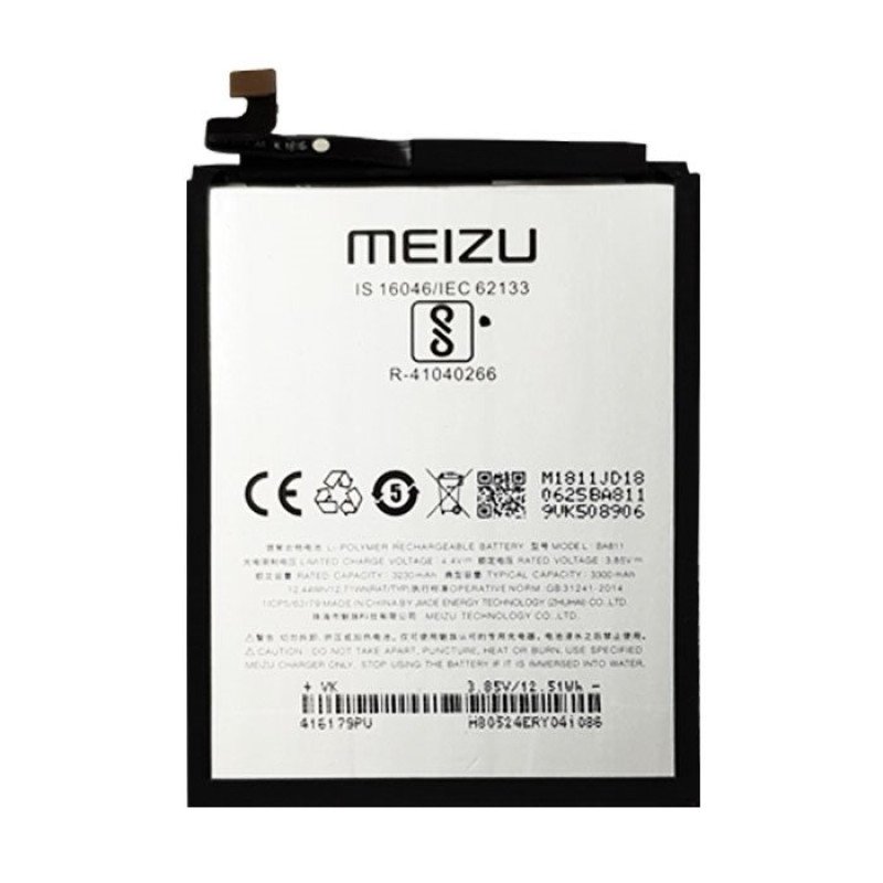 OEM Μπαταρία Meizu BA811 για M6T - 3300mAh