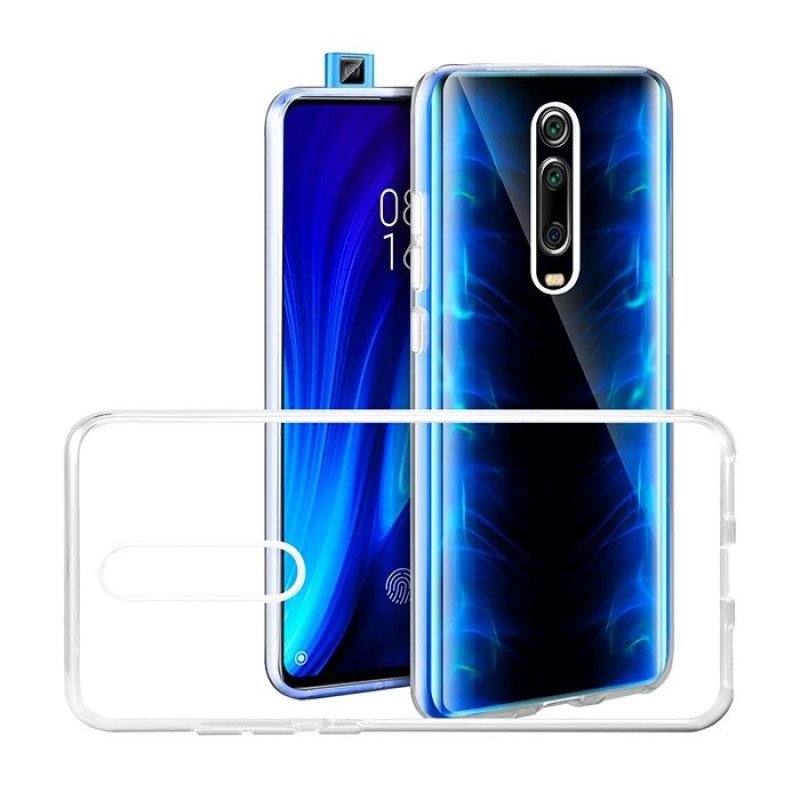 Θήκη Πλάτης Σιλικόνης για Xiaomi Mi 9T/9T Pro/Redmi K20/K20 Pro - Χρώμα: Διάφανο