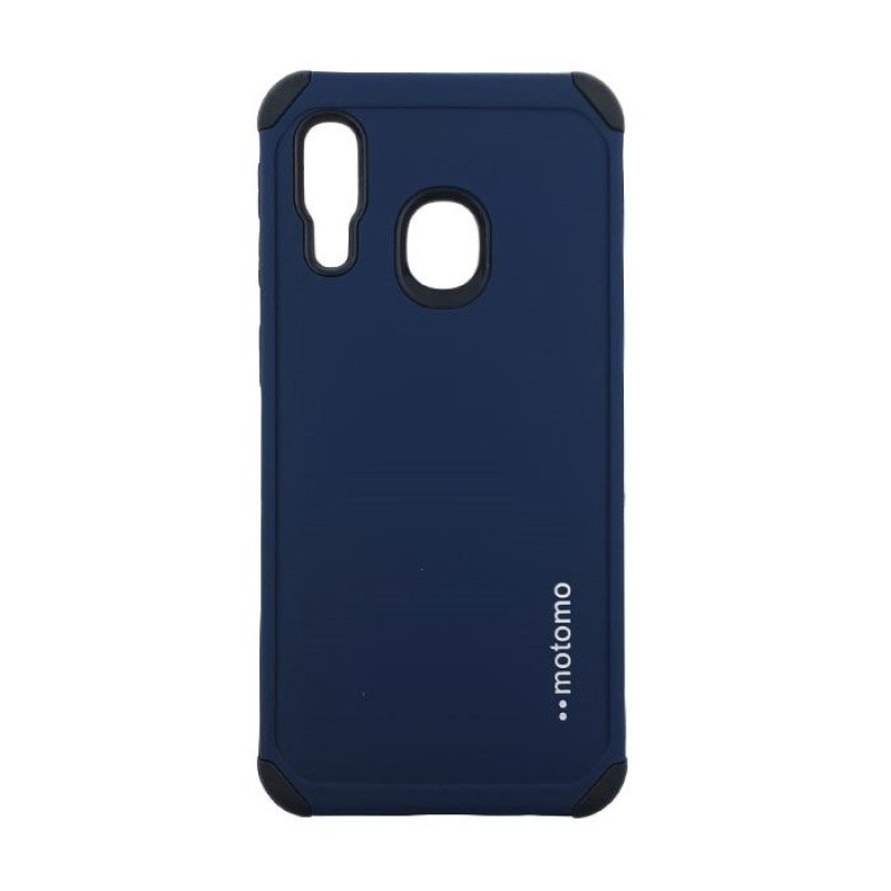 Θήκη Motomo Tough Armor για Samsung A405F Galaxy A40 - Χρώμα: Σκούρο Μπλε