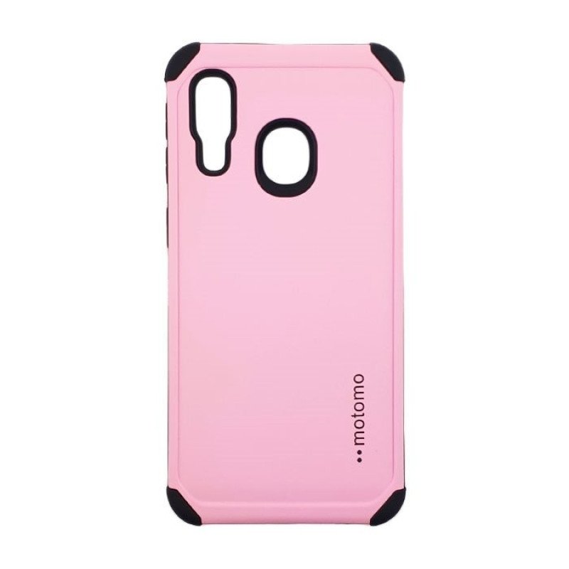 Θήκη Motomo Tough Armor για Samsung A405F Galaxy A40 - Χρώμα: Ροζ