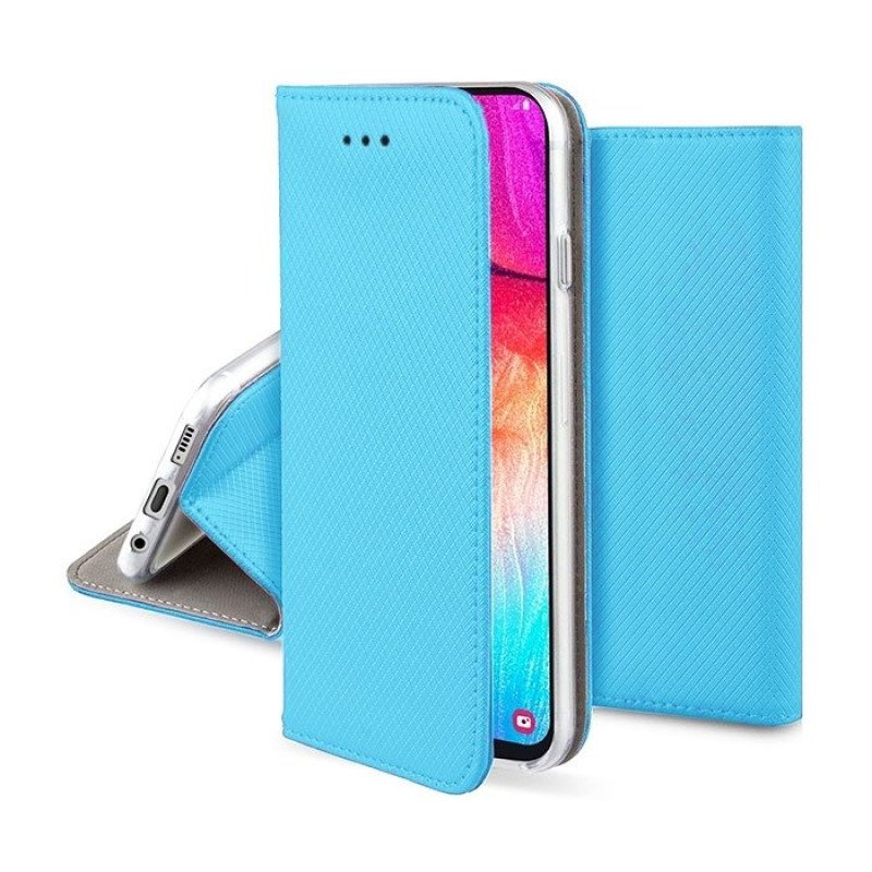 Θήκη Βιβλίο Stand Smart Book Magnet για Samsung J610F Galaxy J6 Plus - Χρώμα: Τιρκουάζ