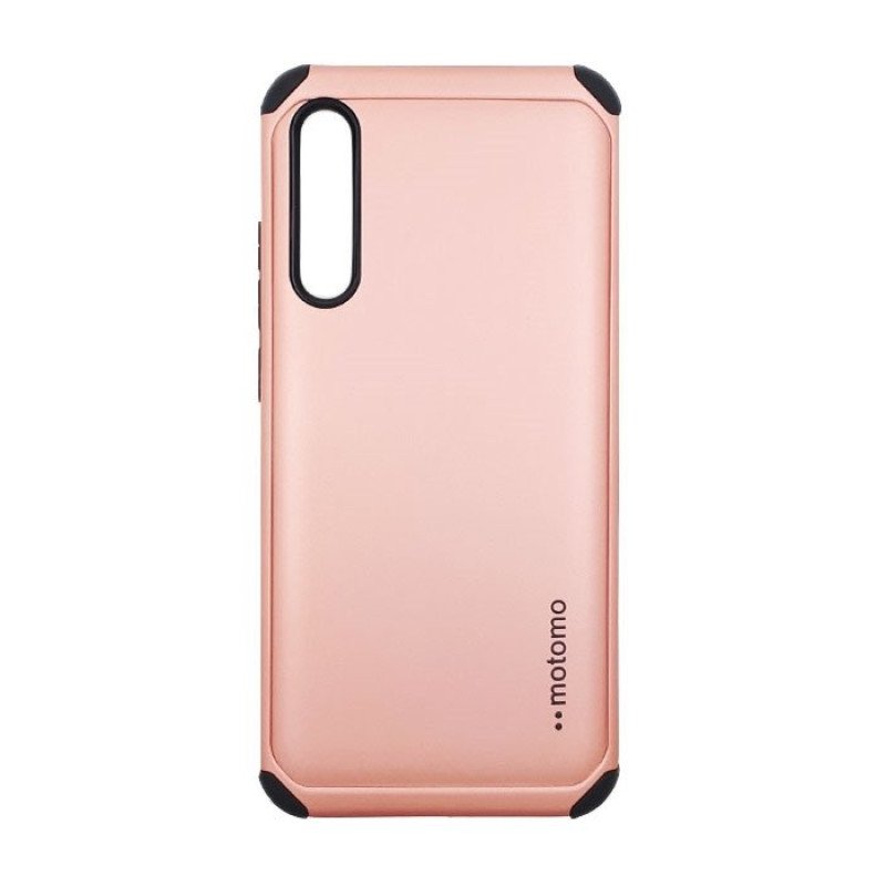 Θήκη Motomo Tough Armor για Xiaomi Mi A3 - Χρώμα: Χρυσό Ροζ
