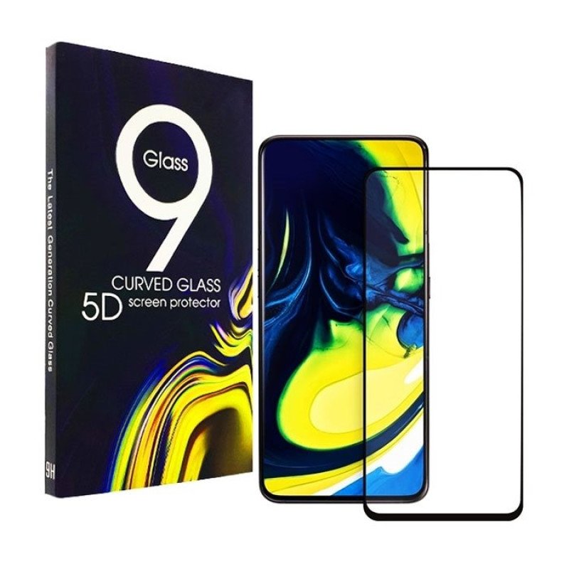 Προστασία Οθόνης Tempered Glass 9H/5D Full Glue Full Cover 0.3mm για Xiaomi Mi Play - Χρώμα: Μαύρο