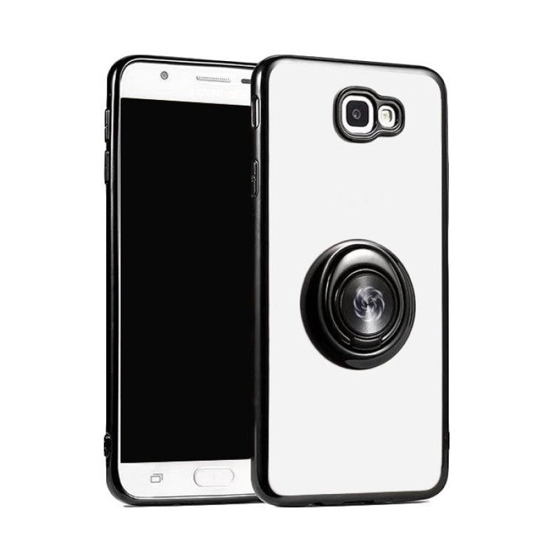Θήκη Πλάτης Fingertip Gyroscope 2 In 1 Gyro Bracket για Samsung A202F Galaxy A20e - Χρώμα: Μαύρο