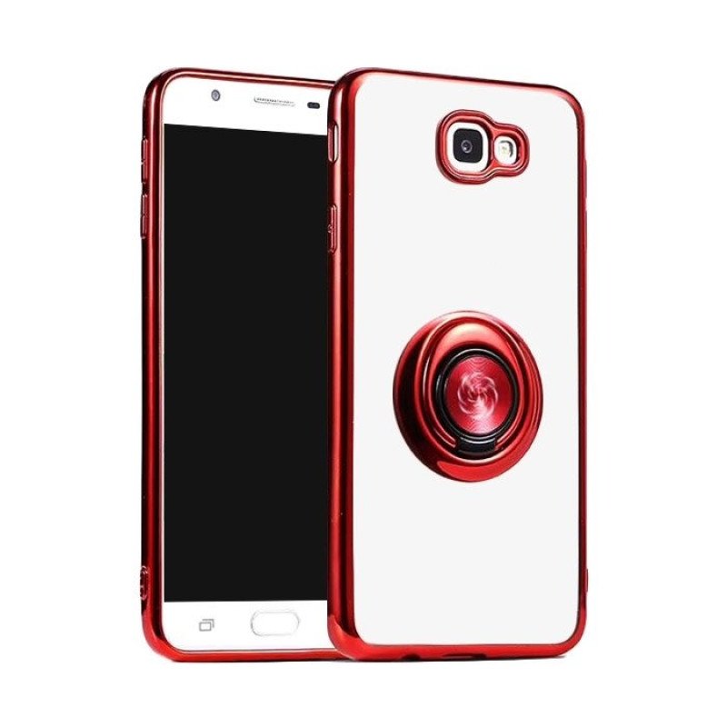 Θήκη Πλάτης Fingertip Gyroscope 2 In 1 Gyro Bracket για Samsung A202F Galaxy A20e - Χρώμα: Κόκκινο