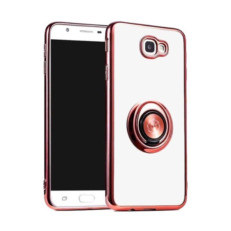 Θήκη Πλάτης Fingertip Gyroscope 2 In 1 Gyro Bracket για Samsung A305F/A307F/A505F/A507F Galaxy A30/A30s/A50/A50s - Χρώμα: Χρυσό Ροζ