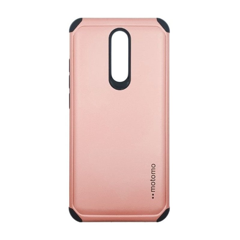 Θήκη Motomo Tough Armor για Xiaomi Redmi 8/8A - Χρώμα: Χρυσό Ροζ