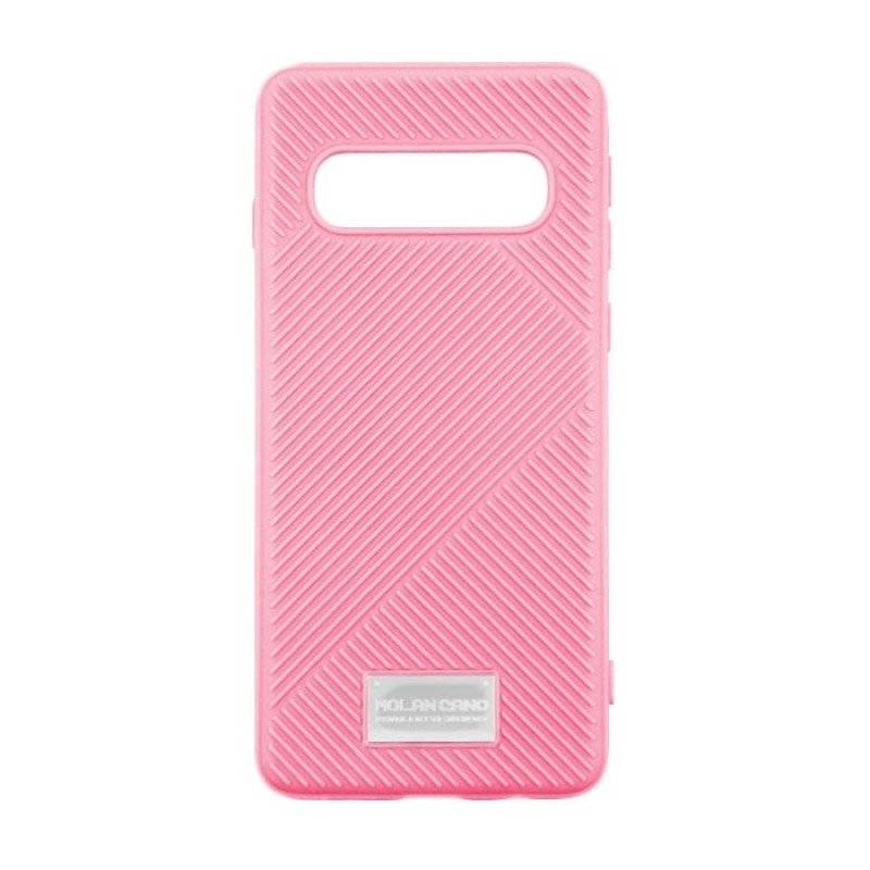 Θήκη Πλάτης Molan Cano Jelline Bumper για Samsung G973F Galaxy S10 - Χρώμα: Ροζ