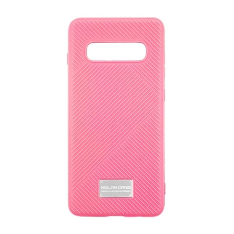 Θήκη Πλάτης Molan Cano Jelline Bumper για Samsung G975F Galaxy S10 Plus - Χρώμα: Ροζ