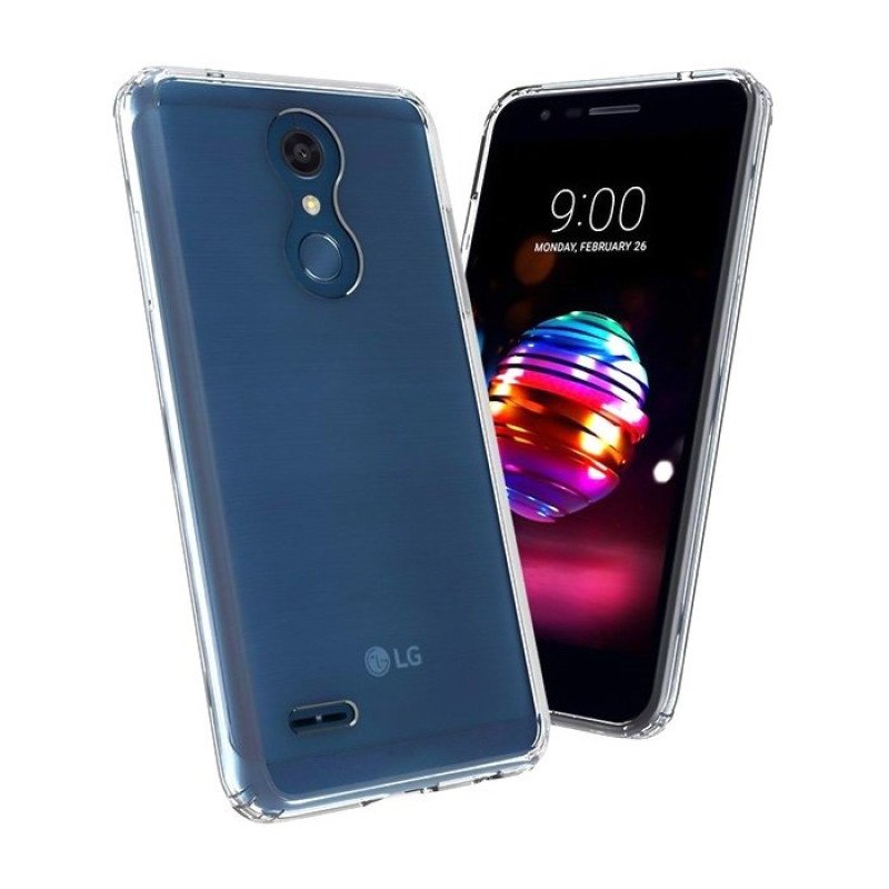 Θήκη Πλάτης Σιλικόνης για LG K10 2018/K11 - Χρώμα: Διάφανο