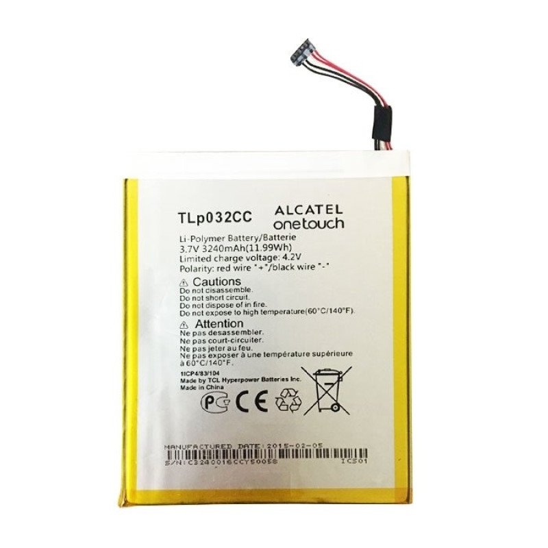 Μπαταρία Alcatel TLp032CC για One Touch Pixi 8 8.0 (9005X) - 3240mAh
