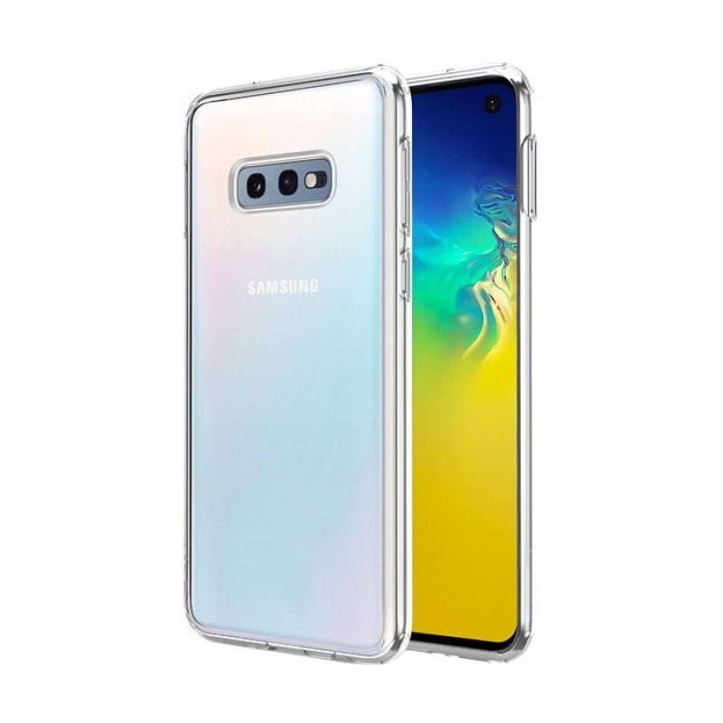 Θήκη Πλάτης Σιλικόνης για Samsung G970F Galaxy S10e 5.8' - Χρώμα: Διάφανο
