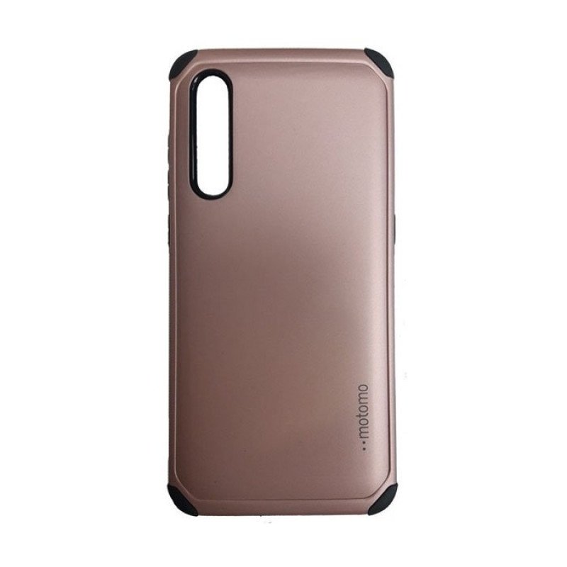 Θήκη Motomo Tough Armor για Xiaomi Mi 9 Lite - Χρώμα: Χρυσό Ροζ