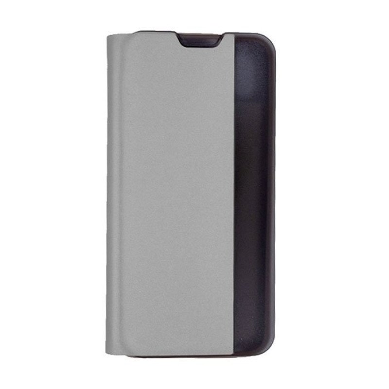 Θήκη Smart View Flip Cover για Xiaomi Redmi Note 8 - Χρώμα: Γκρι