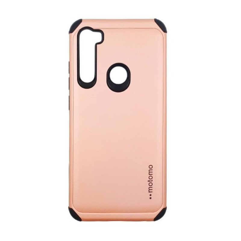 Θήκη Motomo Tough Armor για Xiaomi Redmi Note 8T - Χρώμα: Χρυσό Ροζ