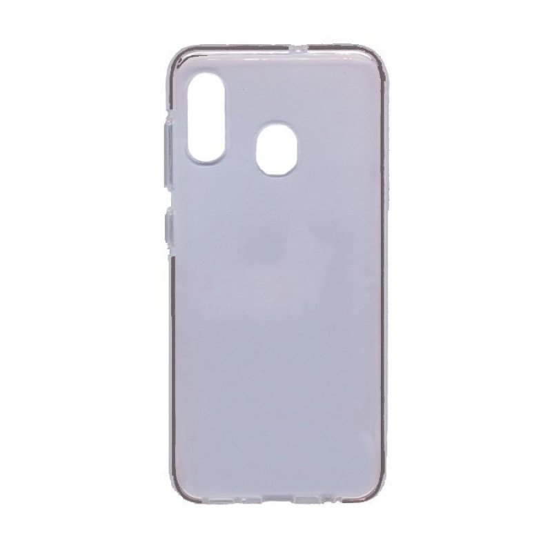 Θήκη Πλάτης Σιλικόνης για Samsung A205/ A305 Galaxy A20 / A30 - Χρώμα: Μαύρο