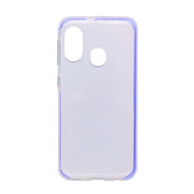 Θήκη Πλάτης Σιλικόνης για Samsung A102/ A202 Galaxy A10e / A20e - Χρώμα: Μπλε