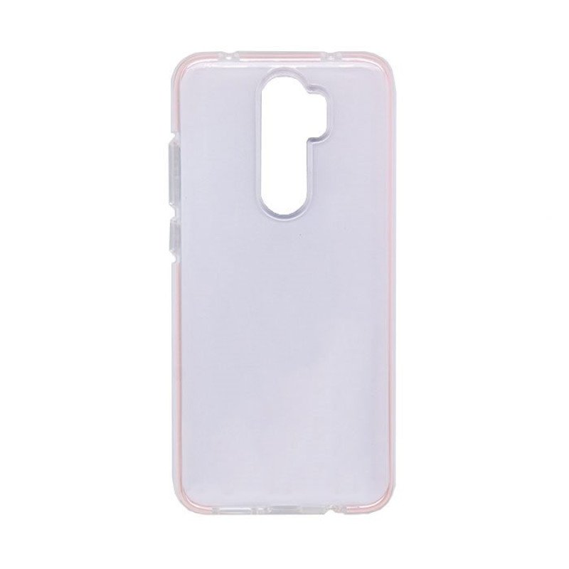 Θήκη Πλάτης Σιλικόνης για Xiaomi Redmi Note 8 Pro - Χρώμα: Ροζ
