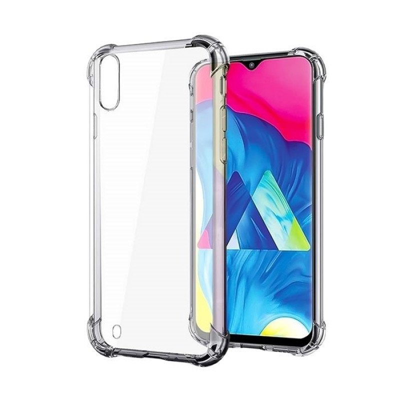 Θήκη Πλάτης Σιλικόνης Anti Shock 1.5mm για Samsung A105F Galaxy A10 - Χρώμα: Διάφανο