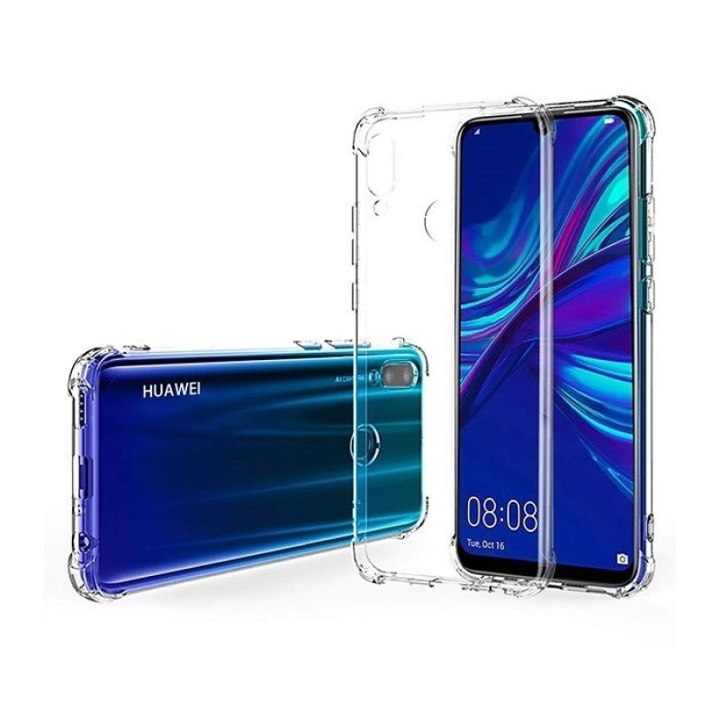 Θήκη Πλάτης Σιλικόνης Anti Shock 1.5mm για Huawei P Smart 2019/Honor 10 Lite - Χρώμα: Διάφανο