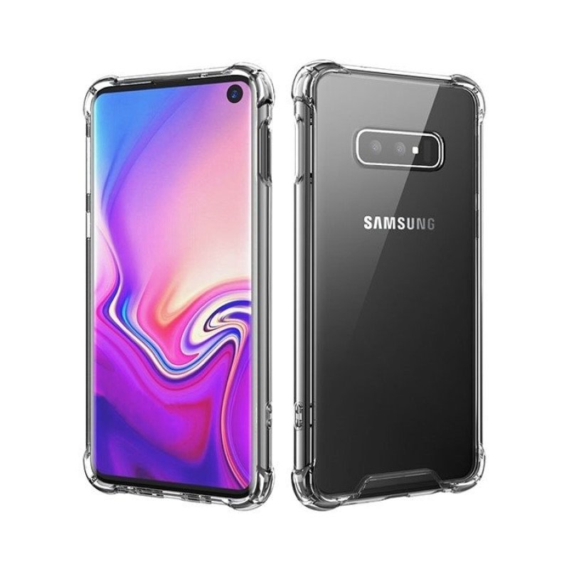Θήκη Πλάτης Σιλικόνης Anti Shock 1.5mm για Samsung G973F Galaxy S10 - Χρώμα: Διάφανο