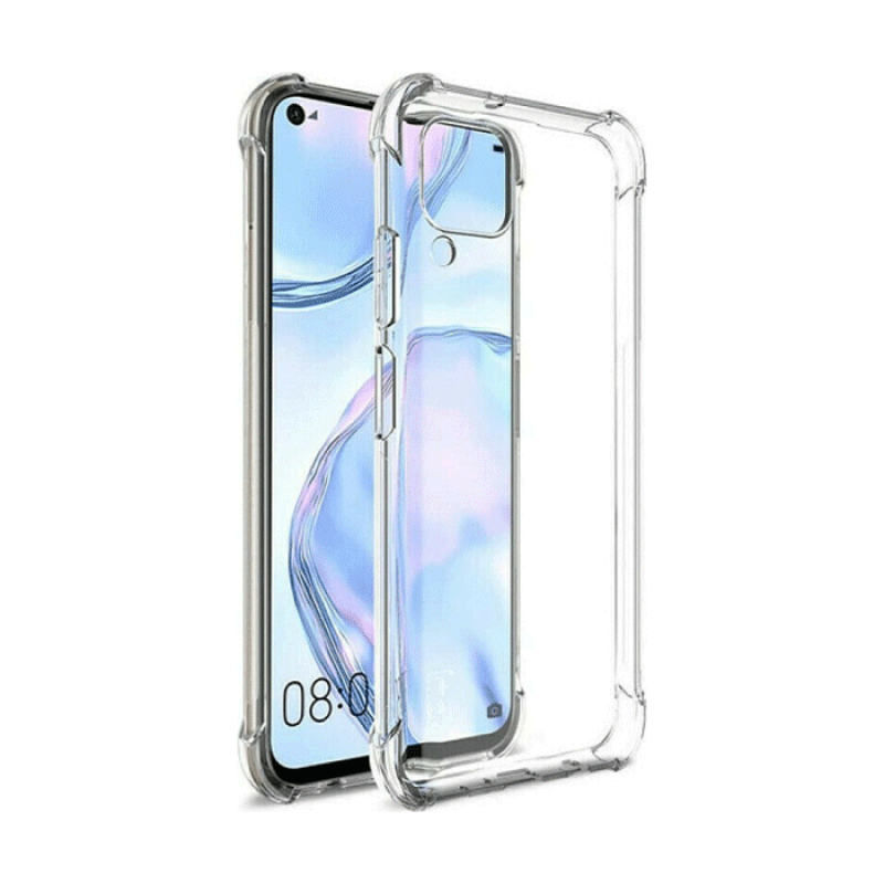 Θήκη Πλάτης Σιλικόνης Anti Shock 1.5mm για Huawei P40 Lite - Χρώμα: Διάφανο
