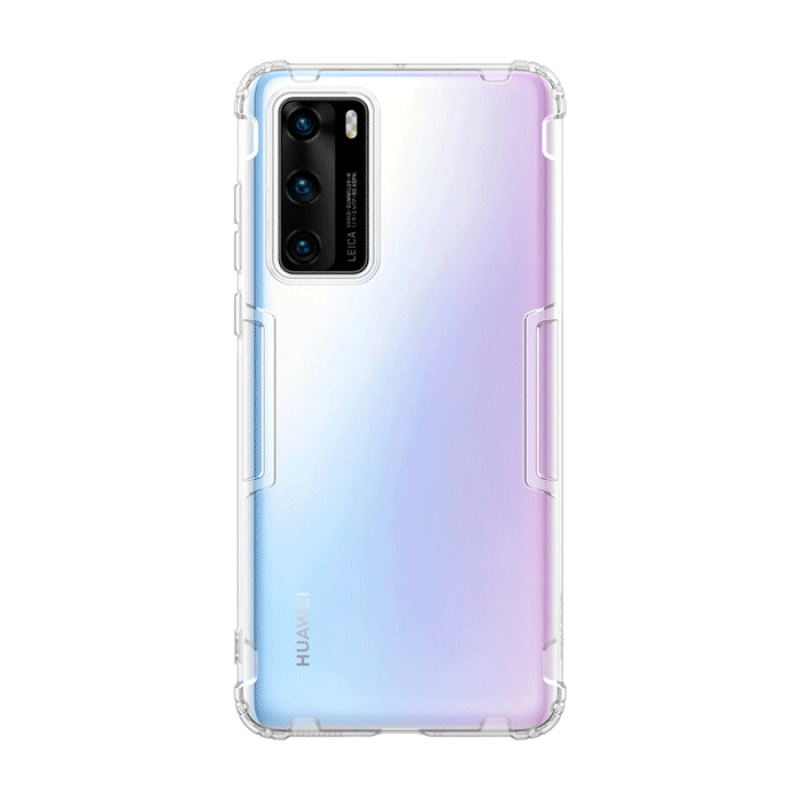 Θήκη Πλάτης Σιλικόνης Anti Shock 1.5mm για Huawei P40 - Χρώμα: Διάφανο