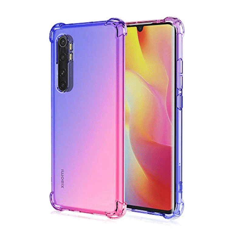 Θήκη Πλάτης Σιλικόνης Anti Shock 1.5mm για Xiaomi Mi Note 10 Lite - Χρώμα: Διάφανο