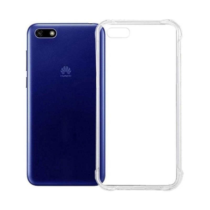 Θήκη Πλάτης Σιλικόνης Anti Shock 1.5mm για Huawei Y5 2018/Y5 Prime 2018- Χρώμα: Διάφανο
