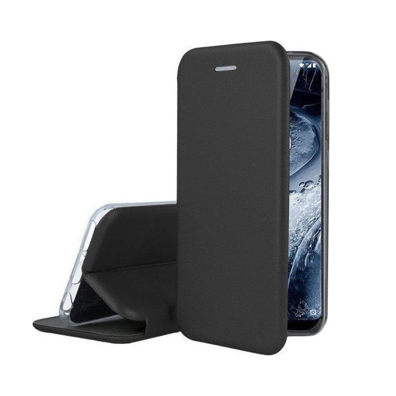 Θήκη Βιβλίο Smart Magnet Elegance Book για Samsung A715F Galaxy A71 - Χρώμα: Μαύρο