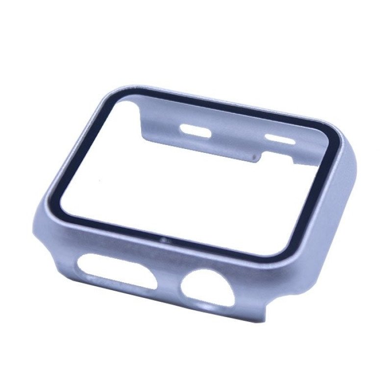 360 Θήκη Ρολογιού με Tempered Glass για  Apple Watch 42mm - Χρώμα: Ασημί