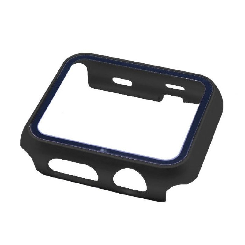 360 Θήκη Ρολογιού με Tempered Glass για  Apple Watch 42mm - Χρώμα: Μαύρο