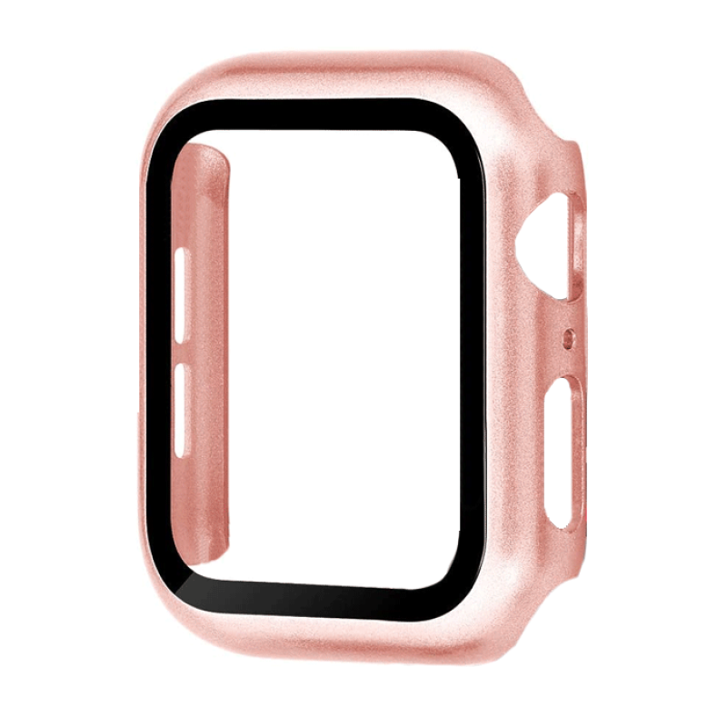 360 Θήκη Ρολογιού με Tempered Glass για  Apple Watch 40mm - Χρώμα: Χρυσό Ροζ